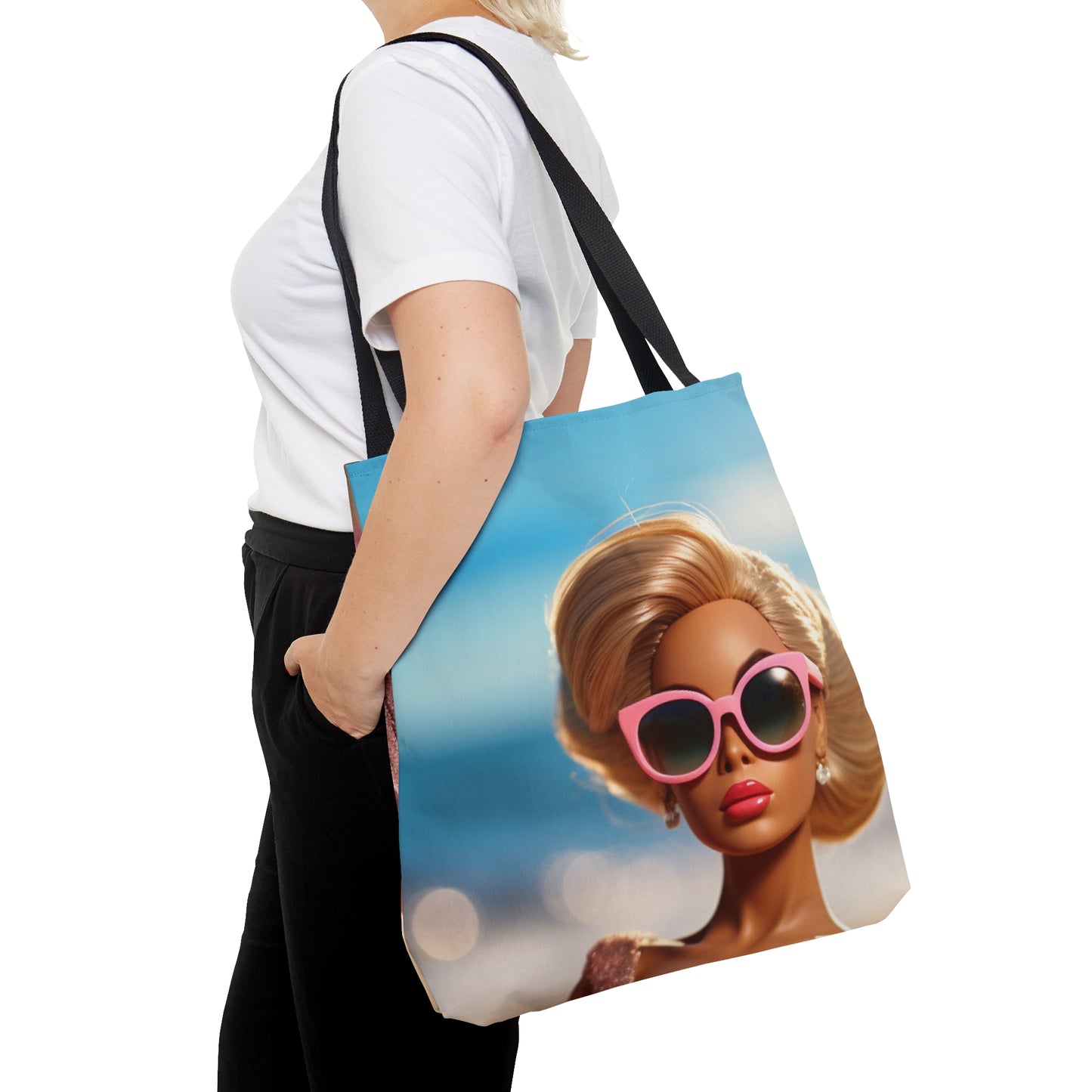 Barbie on the Beach Tote Bag with Sunglasses - Limited Edition