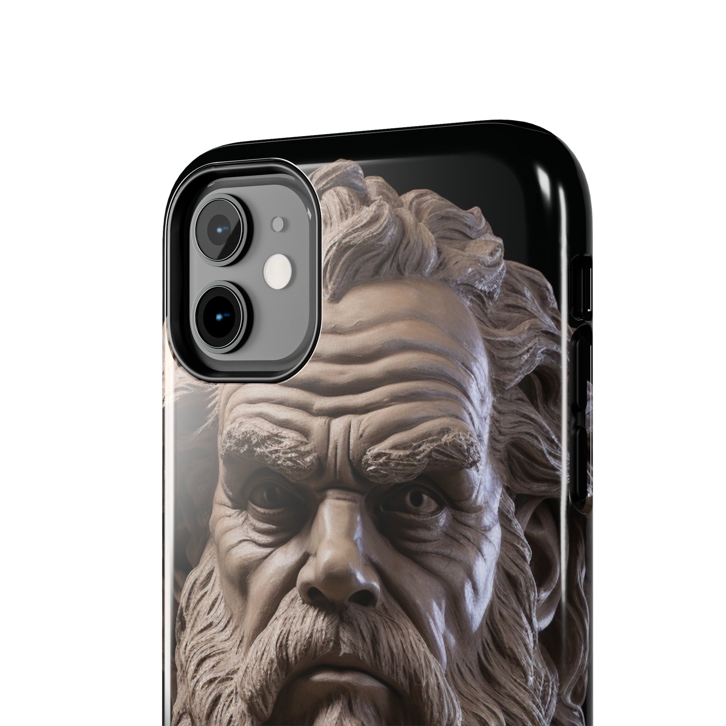 Socrates Face Tough Phone Case - Protect Your Device with Wisdom